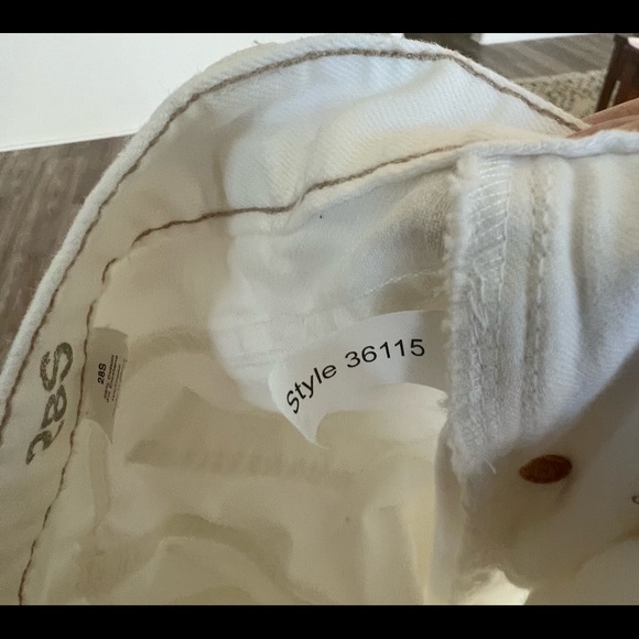 J.Crew white denim bootcut 28 S - Picture 9 of 15